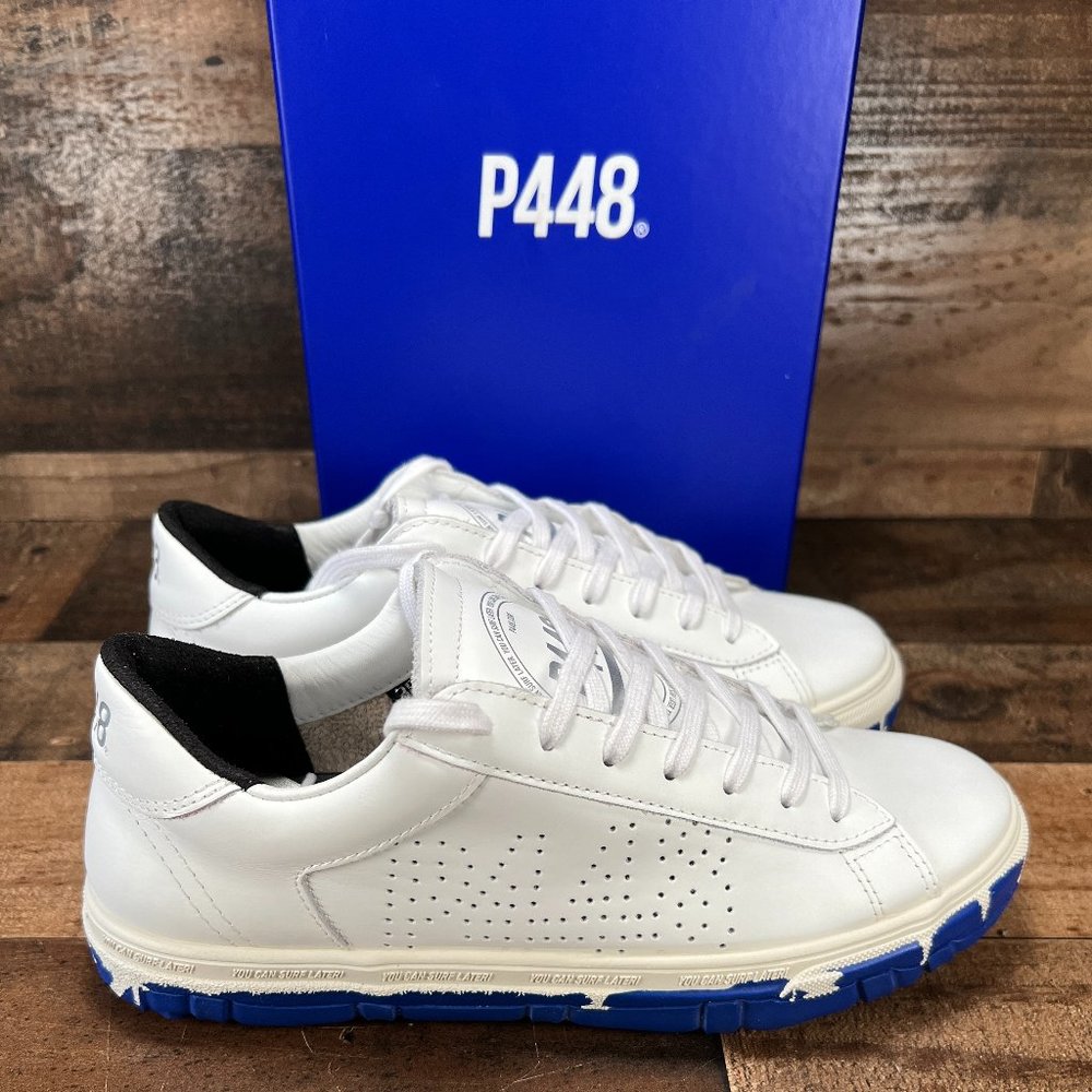 P448 CSL Low Top Leather Sneakers Size 38 / 7 US